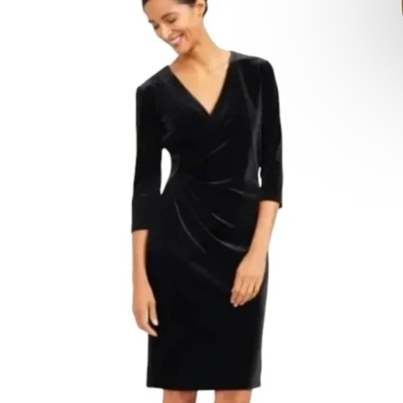 J. McLaughlin Dresses & Skirts - NWT  J. McLaughlin black velvet dress